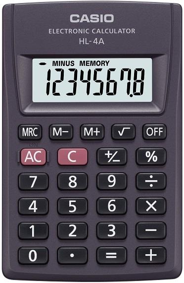 Kalkulačka Casio HL 4 A