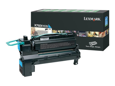 Lexmark - Extra vysoká výtěžnost - azurová - originál - kazeta s barvivem LCCP, LRP X792X1CG