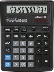 Kalkulačka Rebell SDC 544+ -  displej 14 míst / černá