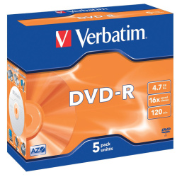 DVD / R Verbatim  -  DVD - R