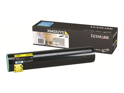 Lexmark - Vysoká výtěžnost - žlutá - originál - kazeta s barvivem LCCP X945X2YG