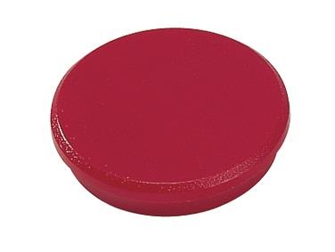 Dahle magnet plánovací, Ø 32 mm, červený - 10 ks