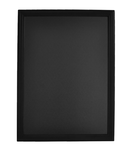 Nástěnná popisovací tabule UNIVERSAL, 60x80 cm, černá