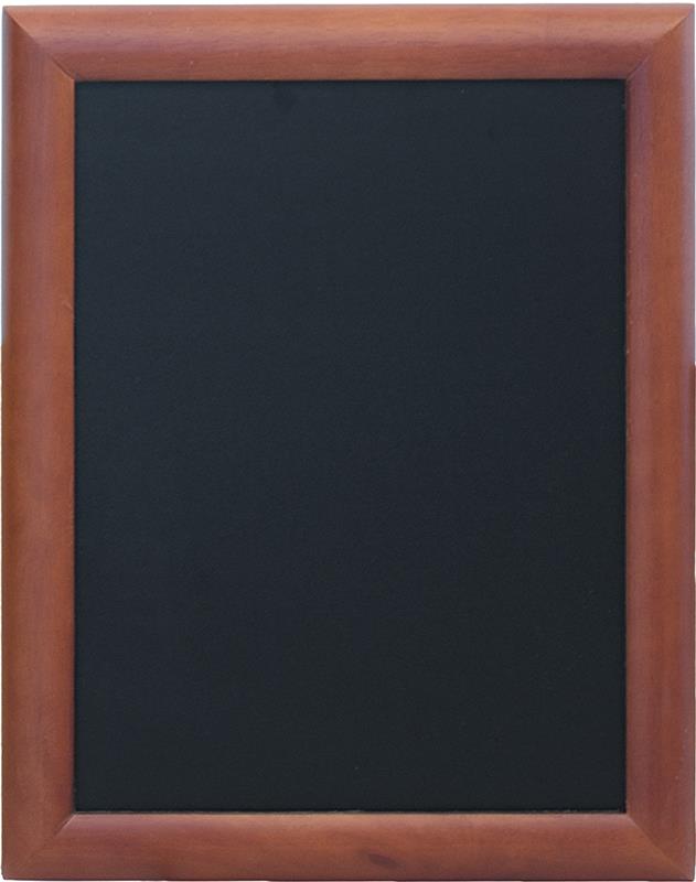 Nástěnná popisovací tabule UNIVERSAL, 40x50 cm, tmavě hnědá