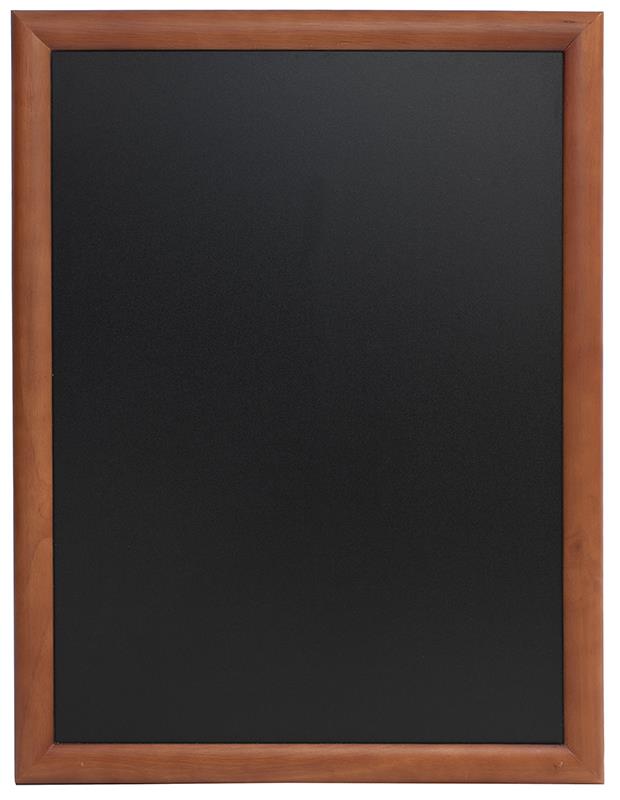 Nástěnná popisovací tabule UNIVERSAL, 70x90 cm, tmavě hnědá