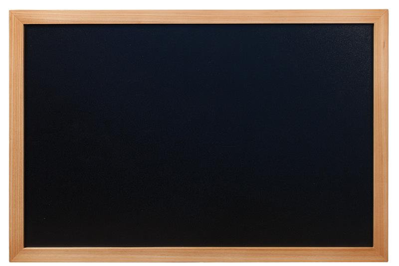 Nástěnná popisovací tabule WOODY s popisovačem, 40x60 cm, teak