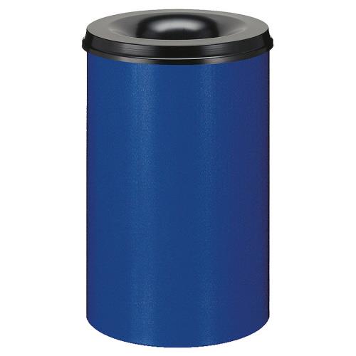 Samozhášecí odpadkový koš 50 l - modro-černý