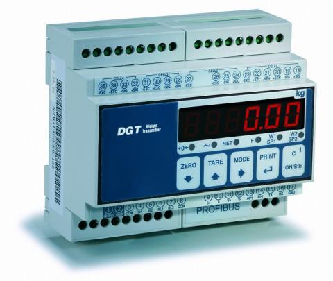 DGT4 - digitální vážní indikátor - procesor s výstupem RS485, RS232