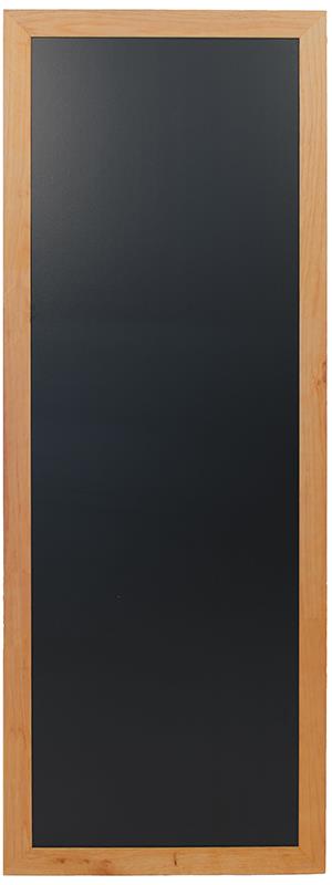 Securit Nástěnná popisovací tabule LONG 56x150 cm, teak